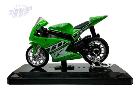 Sportowy Motocykl z Dźwiękami 1:18 4 Kolory Sportowy Motocykl z Dźwiękami 1:18 4 Kolory