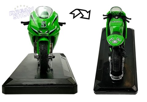 Sportowy Motocykl z Dźwiękami 1:18 4 Kolory Sportowy Motocykl z Dźwiękami 1:18 4 Kolory
