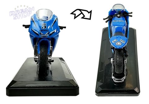 Sportowy Motocykl z Dźwiękami 1:18 4 Kolory Sportowy Motocykl z Dźwiękami 1:18 4 Kolory