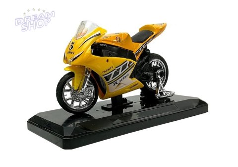 Sportowy Motocykl z Dźwiękami 1:18 4 Kolory Sportowy Motocykl z Dźwiękami 1:18 4 Kolory
