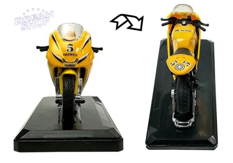 Sportowy Motocykl z Dźwiękami 1:18 4 Kolory Sportowy Motocykl z Dźwiękami 1:18 4 Kolory