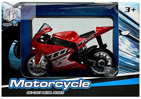Sportowy Motocykl z Dźwiękami 1:18 4 Kolory Sportowy Motocykl z Dźwiękami 1:18 4 Kolory