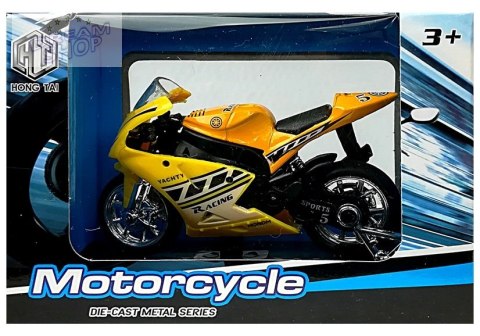 Sportowy Motocykl z Dźwiękami 1:18 4 Kolory Sportowy Motocykl z Dźwiękami 1:18 4 Kolory