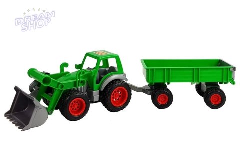 Traktor - ładowarka z przyczepą Farmer 8817