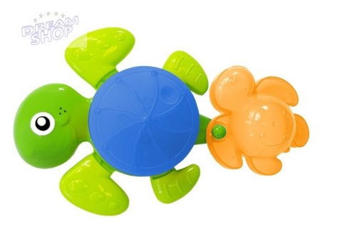 Zestaw do Kąpieli Żółwiki Rozgwiazdy Plastikowe Wodospad