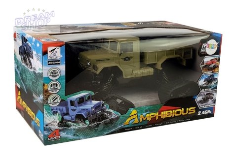 Auto Pickup Terenowe 1:12 Zdalnie Sterowany R/C Gąsienice Żółte