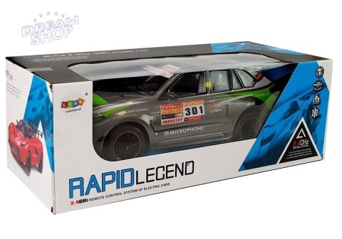 Auto Zdalnie Sterowane 1:10 2.4G Szare Auto Zdalnie Sterowane 1:10 2.4G Szare