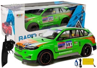 Auto Zdalnie Sterowane 1:10 2.4G Zielone