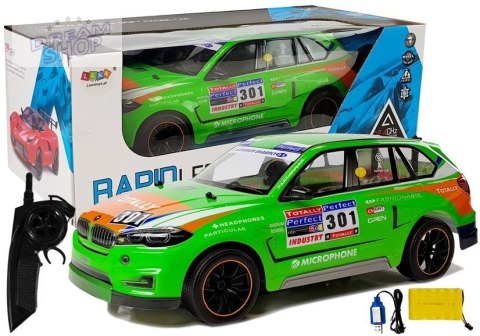 Auto Zdalnie Sterowane 1:10 2.4G Zielone Auto Zdalnie Sterowane 1:10 2.4G Zielone
