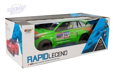 Auto Zdalnie Sterowane 1:10 2.4G Zielone Auto Zdalnie Sterowane 1:10 2.4G Zielone