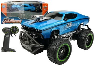 Auto Zdalnie Sterowane R/C 6.5 km/h Wysokie Koła Niebieskie