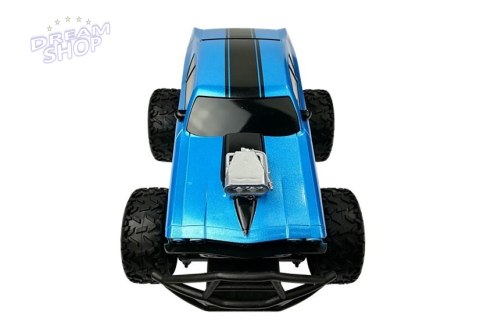 Auto Zdalnie Sterowane R/C 6.5 km/h Wysokie Koła Niebieskie Auto Zdalnie Sterowane R/C 6.5 km/h Wysokie Koła Niebieskie