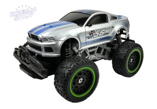 Auto Zdalnie Sterowane R/C 6.5 km/h Wysokie Koła Srebrne