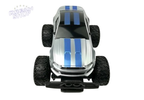 Auto Zdalnie Sterowane R/C 6.5 km/h Wysokie Koła Srebrne Auto Zdalnie Sterowane R/C 6.5 km/h Wysokie Koła Srebrne