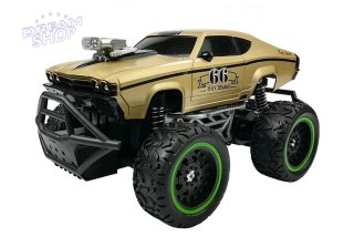 Auto Zdalnie Sterowane R/C 6.5 km/h Wysokie Koła Złoty