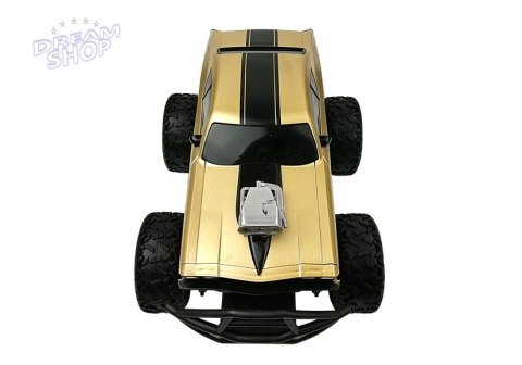 Auto Zdalnie Sterowane R/C 6.5 km/h Wysokie Koła Złoty Auto Zdalnie Sterowane R/C 6.5 km/h Wysokie Koła Złoty