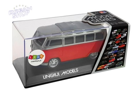 Autobus Resorak z Naciągiem Czerwony ze światłami i dźwiękiem Autobus Resorak z Naciągiem Czerwony ze światłami i dźwiękiem