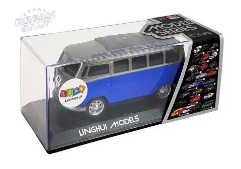 Autobus Resorak z Naciągiem Niebieski ze światłami i dźwiękiem Autobus Resorak z Naciągiem Niebieski ze światłami i dźwiękiem