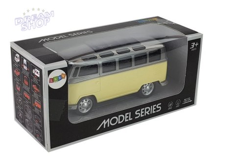 Autobus na Baterie Resorak z Napędem Dźwięki Żółty Autobus na Baterie Resorak z Napędem Dźwięki Żółty