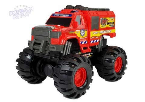 Monster Auto Wóz Strażacki Straż Duże Koła 1:8 40 cm x 30 cm x 35 cm Monster Auto Wóz Strażacki Straż Duże Koła 1:8 40 cm x 30 cm x 35 cm