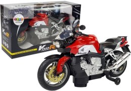 Motocykl na Baterie Czerwony