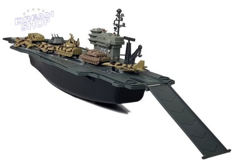 Ogromny Lotniskowiec Łódź Pojazdy Wojskowe Dźwięk 86 cm Ogromny Lotniskowiec Łódź Pojazdy Wojskowe Dźwięk 86 cm