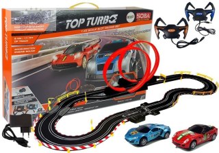 Tor Wyścigowy 1:43 2 Autka Kontrolery Top Turbo 540 cm długości