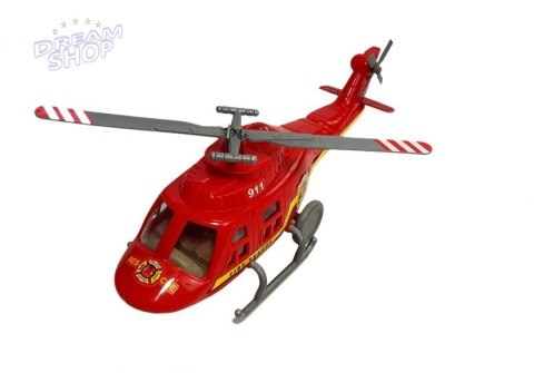 Zestaw Pojazdów Straż Pożarna Helikopter Motor Światło Dźwięki Zestaw Pojazdów Straż Pożarna Helikopter Motor Światło Dźwięki