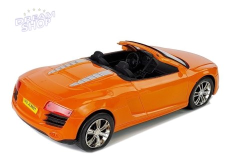 Autko z Naciągiem Kabriolet Pomarańczowe 1:18 Autko z Naciągiem Kabriolet Pomarańczowe 1:18
