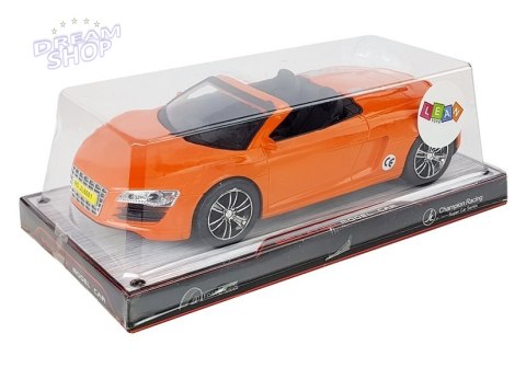 Autko z Naciągiem Kabriolet Pomarańczowe 1:18 Autko z Naciągiem Kabriolet Pomarańczowe 1:18