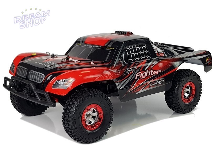 Auto Zdalnie Sterowane FY-01 4x4 Pick Up 1:12 R/C 40 km/h Czerwony Auto Zdalnie Sterowane FY-01 4x4 Pick Up 1:12 R/C 40 km/h Czerwony