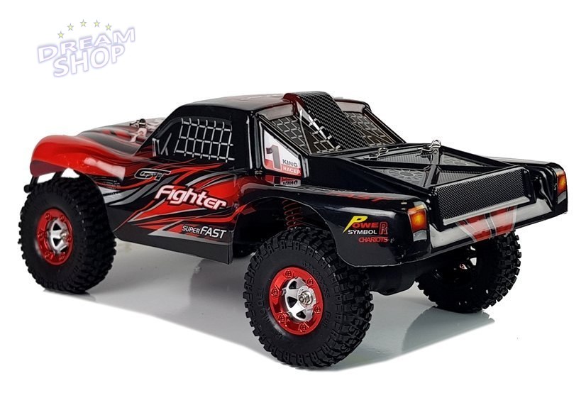 Auto Zdalnie Sterowane FY-01 4x4 Pick Up 1:12 R/C 40 km/h Czerwony Auto Zdalnie Sterowane FY-01 4x4 Pick Up 1:12 R/C 40 km/h Czerwony