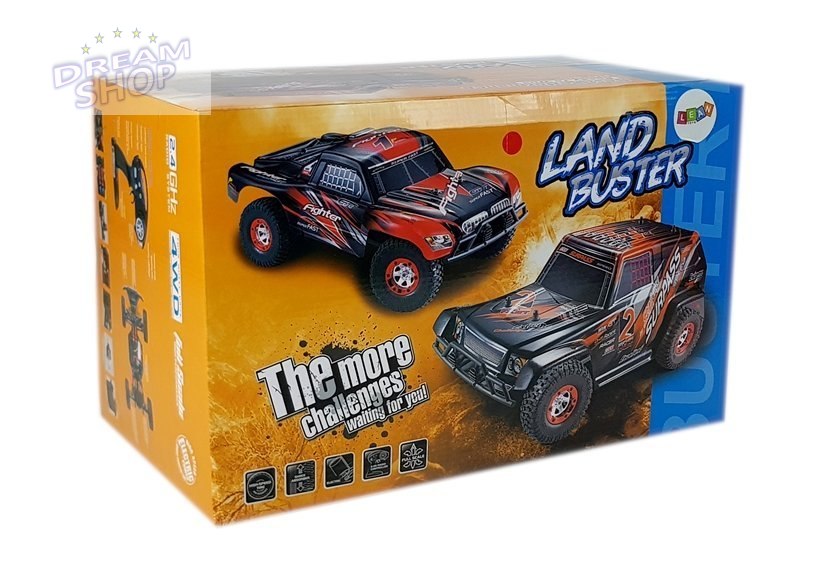 Auto Zdalnie Sterowane FY-01 4x4 Pick Up 1:12 R/C 40 km/h Czerwony Auto Zdalnie Sterowane FY-01 4x4 Pick Up 1:12 R/C 40 km/h Czerwony