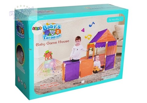 Kolorowy Namiot Domek dla Dzieci 112 cm x 110 cm x 102 cm Kolorowy Namiot Domek dla Dzieci 112 cm x 110 cm x 102 cm