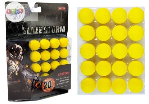Pociski do Karabinu na Kulki 2 cm 20 sztuk