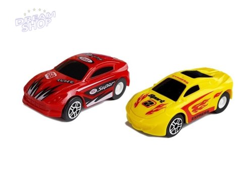 Tor Wyścigowy Racing z 4 Pętlami Dwa Autka 181 cm Tor Wyścigowy Racing z 4 Pętlami Dwa Autka 181 cm