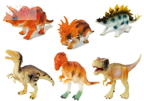Zestaw Figurki Dinozaurów 10 cm 6 sztuk