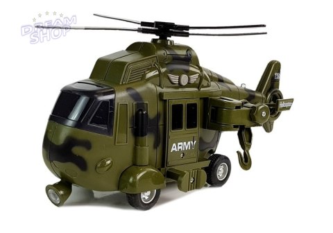 Helikopter Wojskowy Ratunkowy 1:16 Hak Dźwięk Światła Helikopter Wojskowy Ratunkowy 1:16 Hak Dźwięk Światła