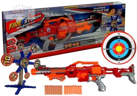 Karabin na Piankowe Strzałki z Tarczą Obrotowy Cel 66 cm Karabin na Piankowe Strzałki z Tarczą Obrotowy Cel 66 cm