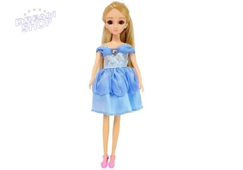 Lalka Modelka Zestaw Ubrań Garderoba Biżuteria w Walizce Blond Lalka Modelka Zestaw Ubrań Garderoba Biżuteria w Walizce Blond