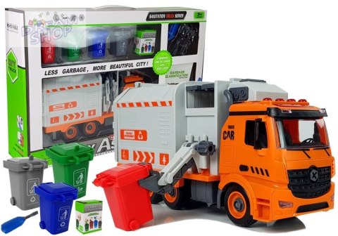 Zestaw DIY Śmieciarka Sorter Segregowanie Odpadów Gra Śrubokręt Dźwięk Efekty Świetlne Zestaw DIY Śmieciarka Sorter Segregowanie Odpadów Gra Śrubokręt Dźwięk Efekty Świetlne