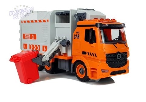 Zestaw DIY Śmieciarka Sorter Segregowanie Odpadów Gra Śrubokręt Dźwięk Efekty Świetlne Zestaw DIY Śmieciarka Sorter Segregowanie Odpadów Gra Śrubokręt Dźwięk Efekty Świetlne