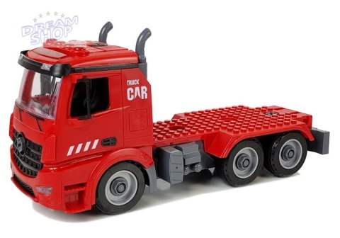 Zestaw DIY Wóz Strażacki 2w1 Wymienne Podnośniki Śrubokręt Dźwięk Efekty Świetlne Kask Zestaw DIY Wóz Strażacki 2w1 Wymienne Podnośniki Śrubokręt Dźwięk Efekty Świetlne Kask