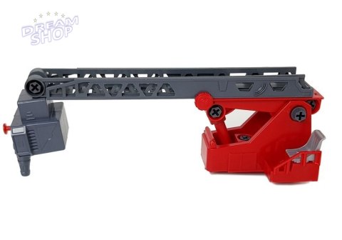 Zestaw DIY Wóz Strażacki 2w1 Wymienne Podnośniki Śrubokręt Dźwięk Efekty Świetlne Kask Zestaw DIY Wóz Strażacki 2w1 Wymienne Podnośniki Śrubokręt Dźwięk Efekty Świetlne Kask