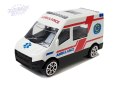 Zestaw Pojazdów Ambulans Pogotowie Resoraki 1:64 6 Sztuk