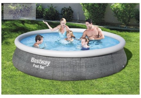 Basen ogrodowy rozporowy 396 x 84 cm Bestway 57376 Basen ogrodowy rozporowy 396 x 84 cm Bestway 57376