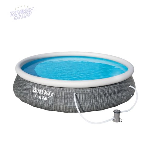 Basen ogrodowy rozporowy 396 x 84 cm Bestway 57376 Basen ogrodowy rozporowy 396 x 84 cm Bestway 57376