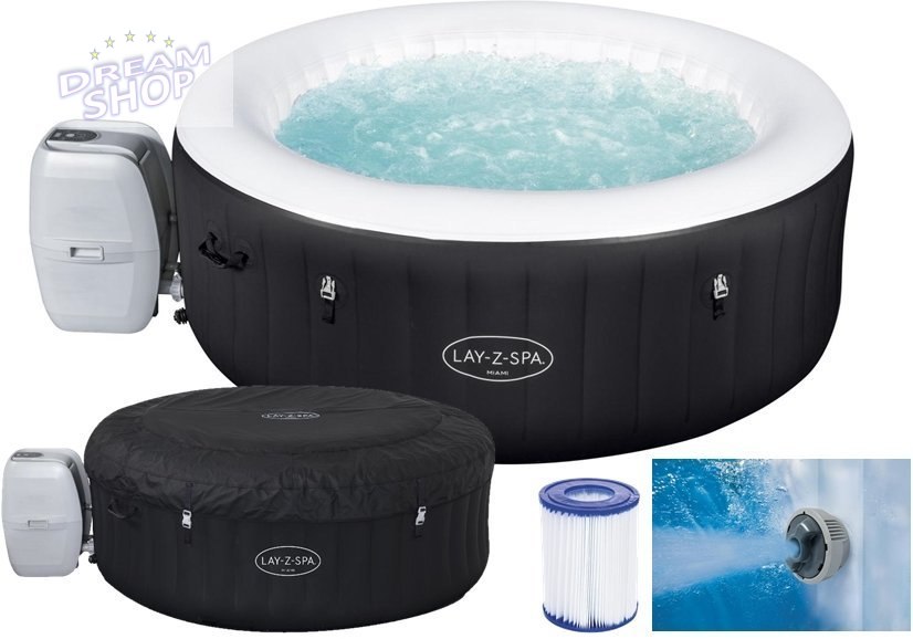 Dmuchane SPA Basen Jacuzzi 4 osobowe 180cm x 66cm - BESTWAY 60001 Dmuchane SPA Basen Jacuzzi 4 osobowe 180cm x 66cm - BESTWAY 60001