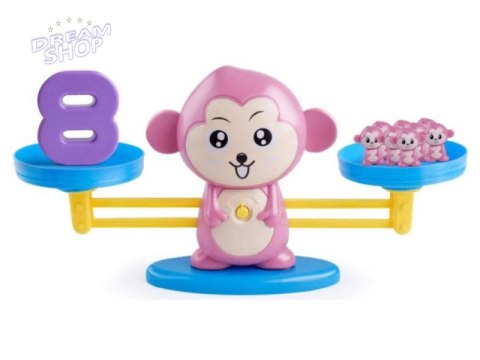 Gra Nauka Liczenia - Równoważnia Waga Szalkowa Małpka - Monkey Balance Gra Nauka Liczenia - Równoważnia Waga Szalkowa Małpka - Monkey Balance