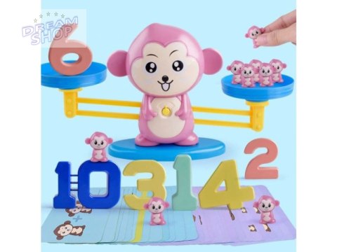 Gra Nauka Liczenia - Równoważnia Waga Szalkowa Małpka - Monkey Balance Gra Nauka Liczenia - Równoważnia Waga Szalkowa Małpka - Monkey Balance
